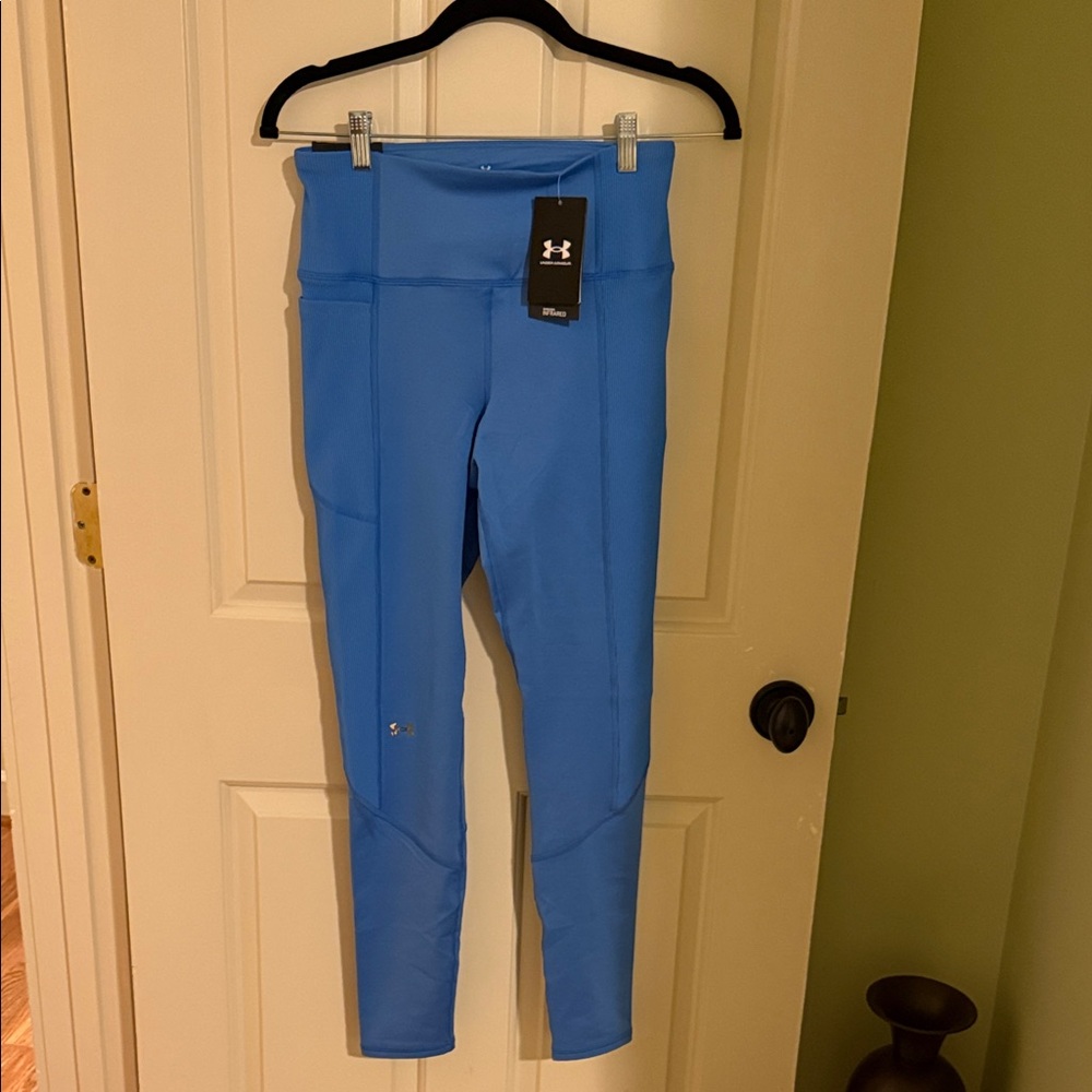 NWT Under Armour Light Blue Performance Leggings